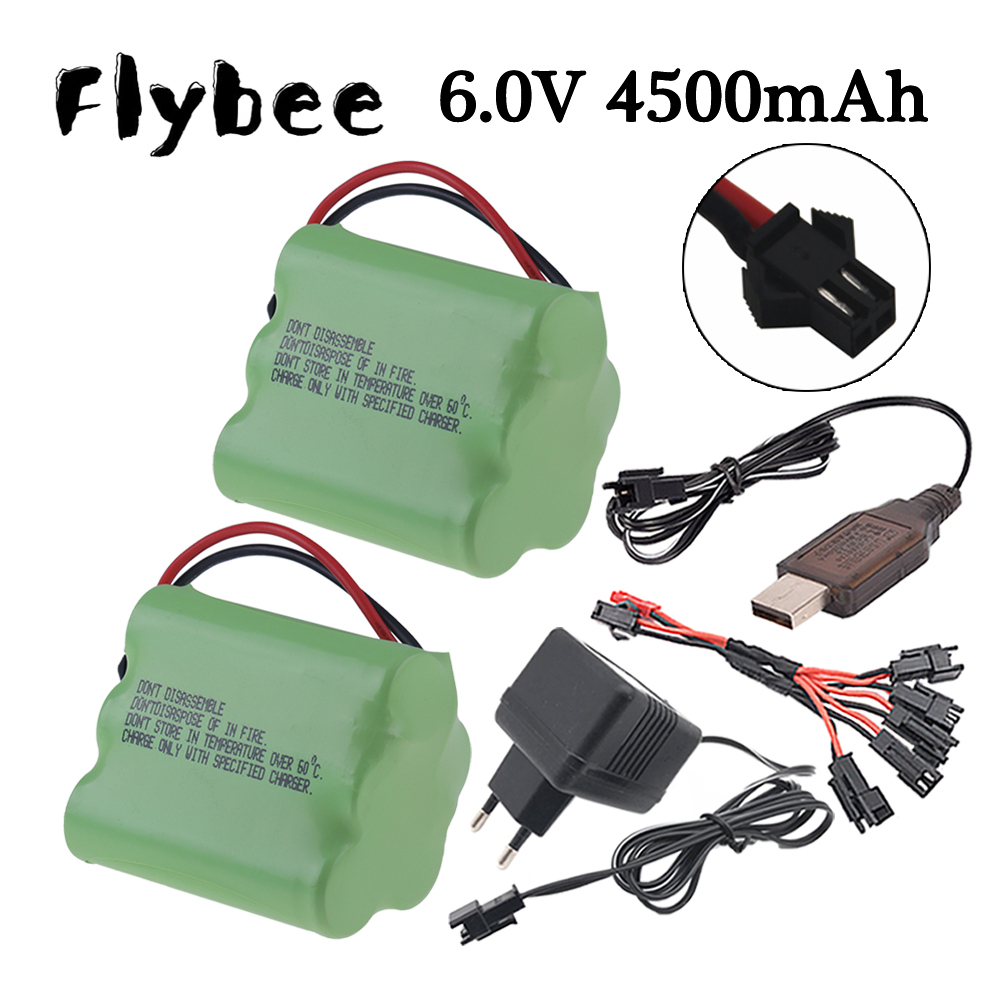 Rc Hobby Kit - Batería Ni-MH de 6v y 4500mAh,