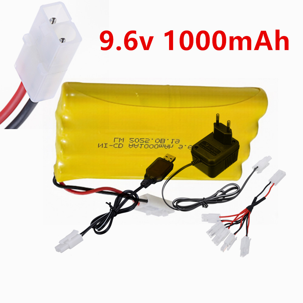 Rc Hobby Kit - Batería recargable Ni-CD AA de 9.6v
