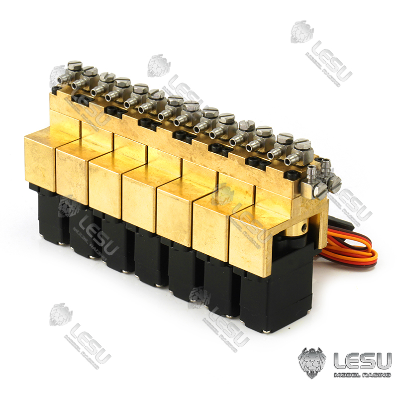 Rc Excavator Hydraulic - Válvula de aceite multidireccional modelo hidráulico