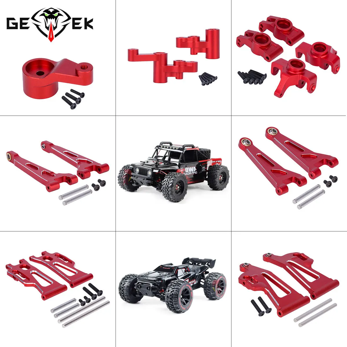 Rc Hobby Kit - Kit de brazos oscilantes delanteros y