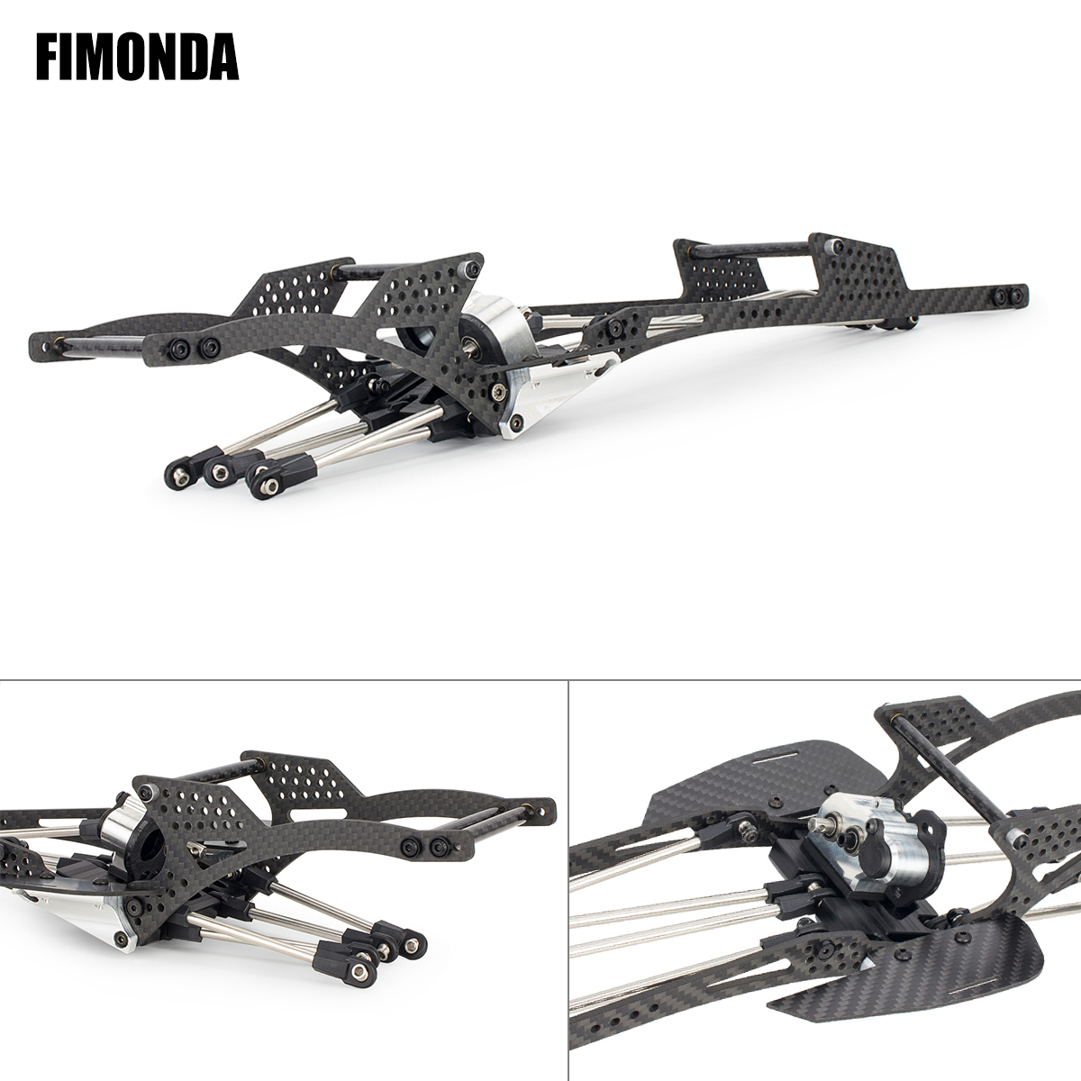 Rc Hobby Kit - Kit de chasis LCG para 1/10
