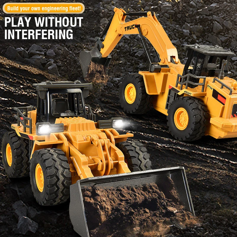 Excavadora teledirigida de ale - Rc Excavator Hydraulic reseña y precio