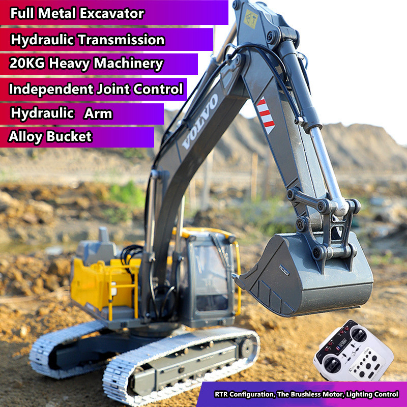Full Metal E111 1:14 RC Ilimit - Rc Excavator Hydraulic reseña y precio